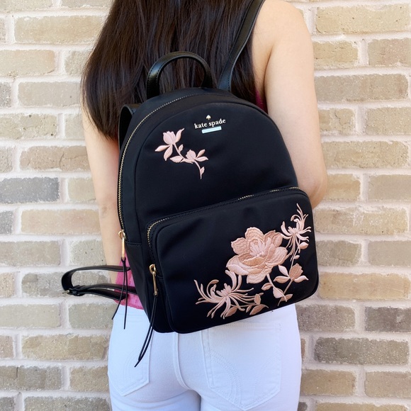 Gaby’sBags-NWT Kate Spade Backpack Floral - Picture 3 of 6